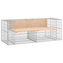 lawka-ogrodowa-z-gabionem-184x71x655-cm-lite-drewno-sosnowe