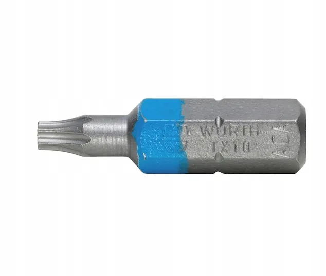 WURTH Bit TX10 C 6.3 (1/4) 25MM niebieski – 158501088 - ERLI.pl