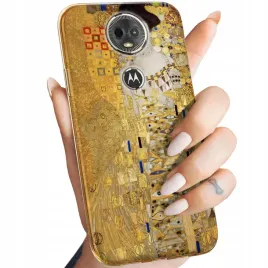 etui-do-motorola-moto-e5-plus-wzory-klimt-gustav
