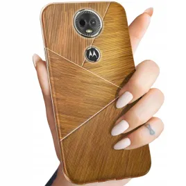 etui-do-motorola-moto-e5-plus-wzory-brazowe-brown