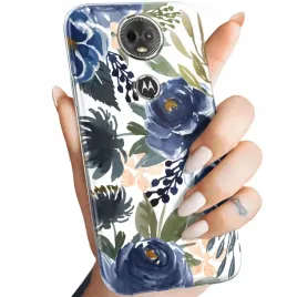 etui-do-motorola-moto-e5-plus-wzory-kwiaty-obudowa
