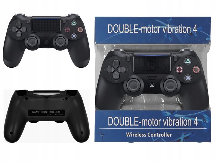 PAD BEZPRZEWODOWY PS4 CZARNY DOUBLESHOCK WIBRACJE