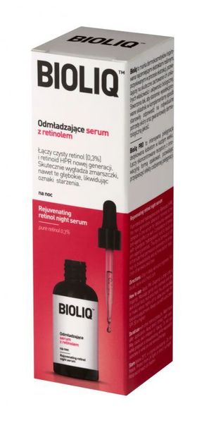 ﻿Bioliq Pro odmładzające serum z retinolem na noc 20 ml