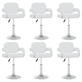 obrotowe-krzesla-stolowe-6-szt-biale-sztuczna-skora