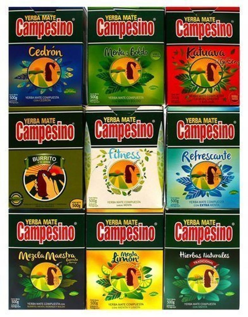 Yerba Mate Campesino Mbarete (Menta Boldo) 500g - Yerba MaTe 24 Sklep - View #4