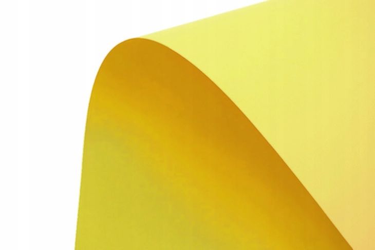 Zdjęcia - Papier ﻿Brystol kolorowy A1 2 arkusze Żółty