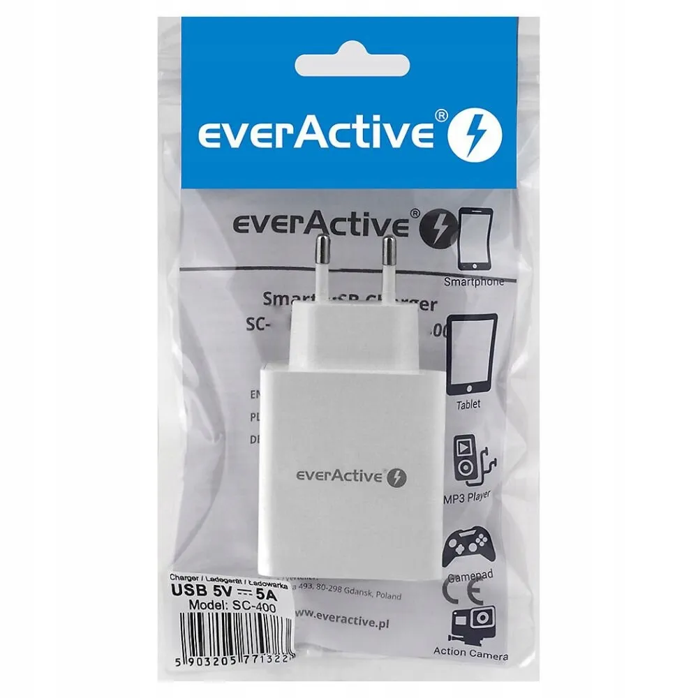 ladowarka-sieciowa-everactive-25w-4xusb-sc-400