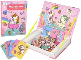 magnetyczna-ukladanka-ksiazka-jednorozce-puzzle-karty