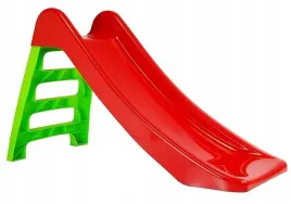 zjezdzalnia-ogrodowa-z-drabinka-dla-dzieci-slizg-105-cm-do-25kg-ziel-czerw