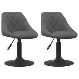 obrotowe-krzesla-stolowe-2-szt-ciemnoszare-aksamitne