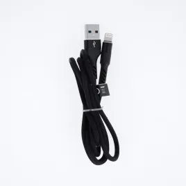 maxlife-kabel-ladowania-mxuc-01-usb-lightning-1m-2a-czarny-nylonowy