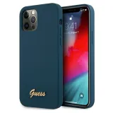 etui-guess-do-iphone-12-pro-max-67-niebieski-metal-logo-script