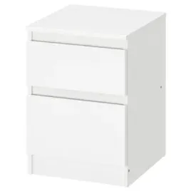 ikea-kullen-komoda-2-szuflady-biala