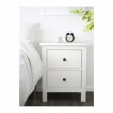 ikea-hemnes-komoda-2-szuflady-biala-bejca-stan-nowy