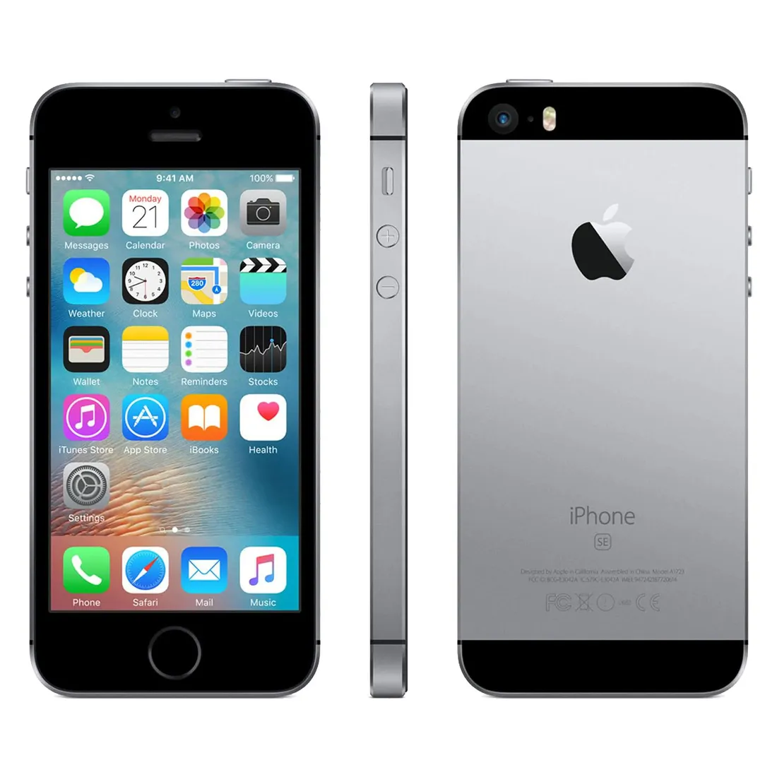 Smartfon APPLE IPHONE SE 64GB BLACK ładowarka GRATIS