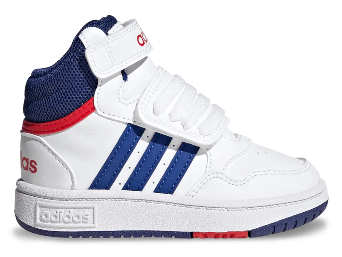 BUTY dziecięce ADIDAS HOOPS MID GZ9650 obuwie sportowe za kostkę