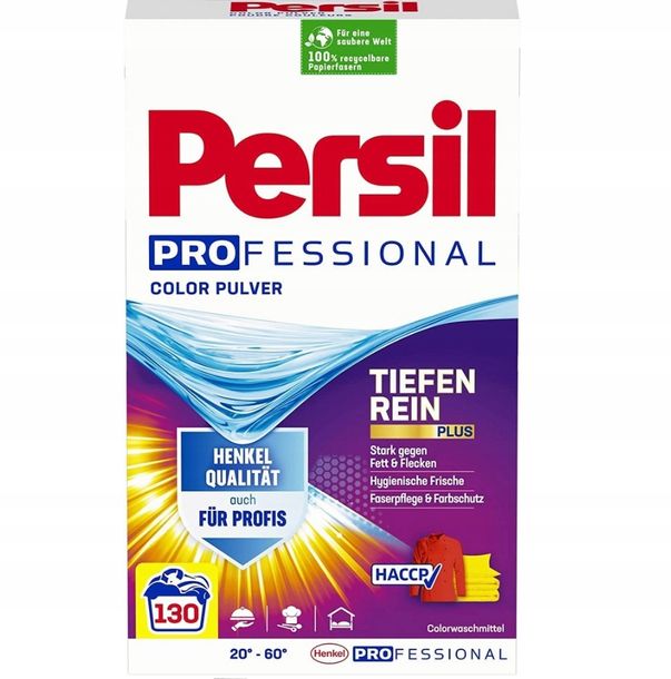 Zdjęcia - Proszek do prania Henkel ﻿PERSIL PROFESSIONAL  NIEMIECKI 7,8 KG 130 PRAŃ KOLOR DE 