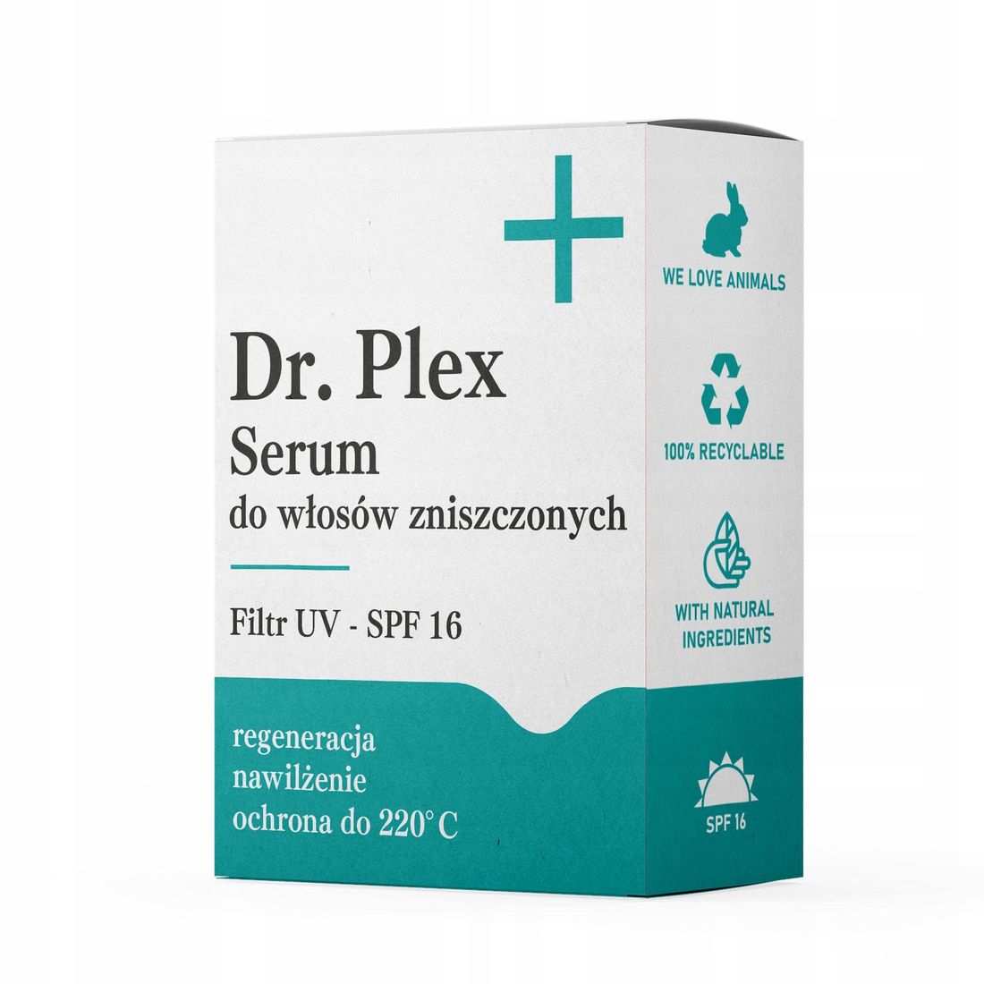 Dr PLEX Serum do Włosów Zniszczonych z Filtrem UV 20ml - ERLI.pl