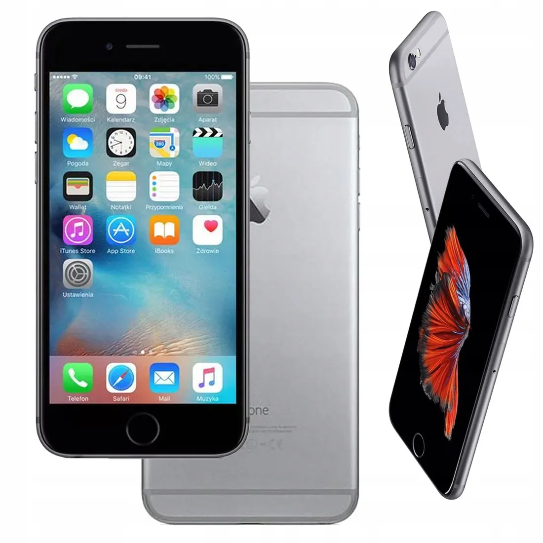 iPhone - iPhone 6s  Space Gray 32 GB SIMフリー Apple iPhone 6s 32GB Space Gray - Smartfony i telefony