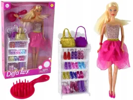lalka-lucy-sukienka-rozowa-brokatowa-zestaw-buty