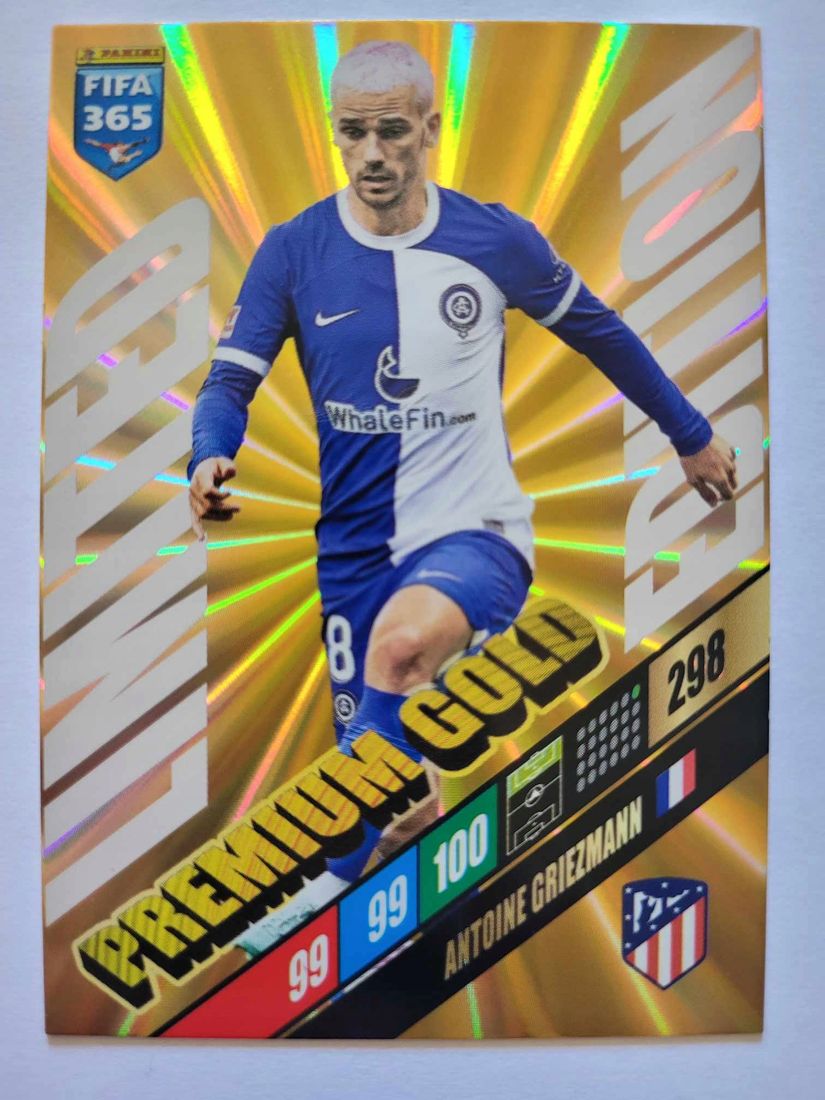 FIFA 365 2024 Panini LIMITED EDITION PREMIUM GOLD ANTOINE GRIEZMANN