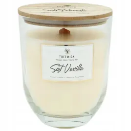 ŚWIECA ZAPACHOWA XL TREEWICK ŚWIECZKA SOFT VANILLA – 160373007