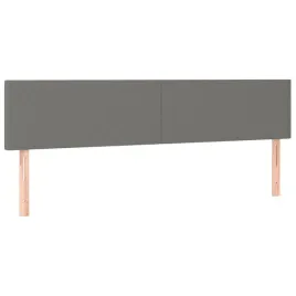 zaglowki-do-lozka-2-szt-ciemnoszary-100x5x78-88-cm-tkanina