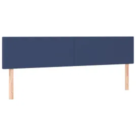 zaglowki-do-lozka-2-szt-niebieskie-100x5x78-88-cm-tkanina