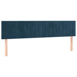 zaglowki-2-szt-ciemnoniebieskie-100x5x78-88-cm-aksamit
