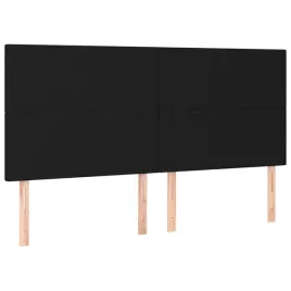 zaglowki-do-lozka-4-szt-czarny-100x5x78-88-cm-tkanina
