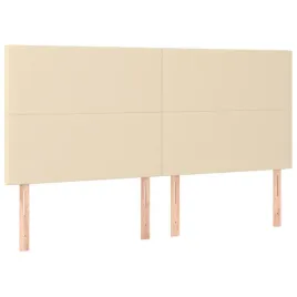 zaglowki-do-lozka-4-szt-kremowe-100x5x78-88-cm-tkanina