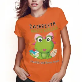 koszulka-damska-dzien-nauczyciela-zajebista-nauczycielka-s-super-jakosc