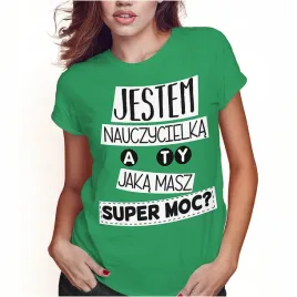 koszulka-damska-dzien-nauczyciela-super-moc-s-super-jakosc