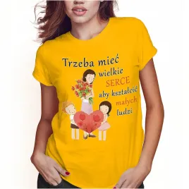 koszulka-damska-dzien-nauczyciela-serce-ksztalcic-ludzi-xl-super-jakosc