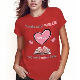 koszulka-damska-dzien-nauczyciela-wielkie-serce-xxl-super-jakosc