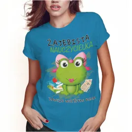 koszulka-damska-dzien-nauczyciela-zajebista-nauczycielka-s-super-jakosc