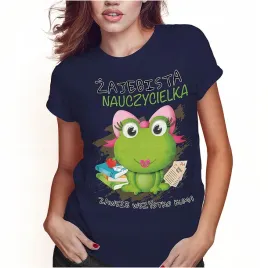 koszulka-damska-dzien-nauczyciela-zajebista-nauczycielka-xxl-super-jakosc