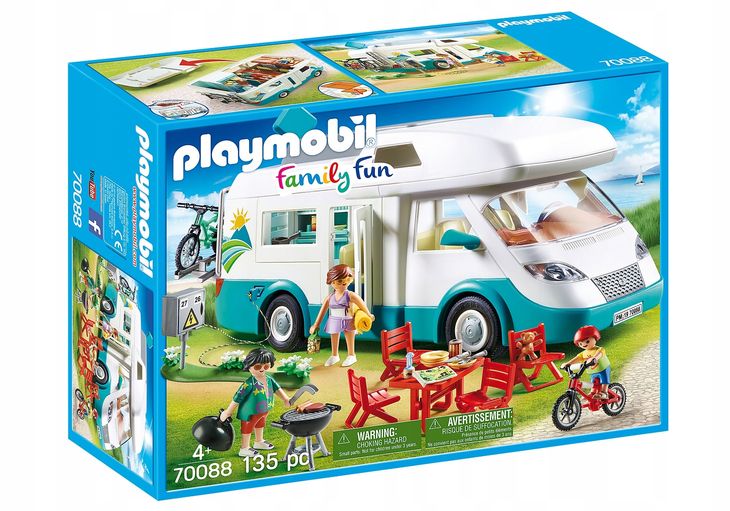 Фото - Конструктор Playmobil RODZINNE AUTO KEMPINGOWE 70088 