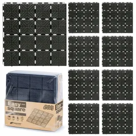 prosperplast-kratka-chodnikowa-easy-square-czarne-9-szt-15m2