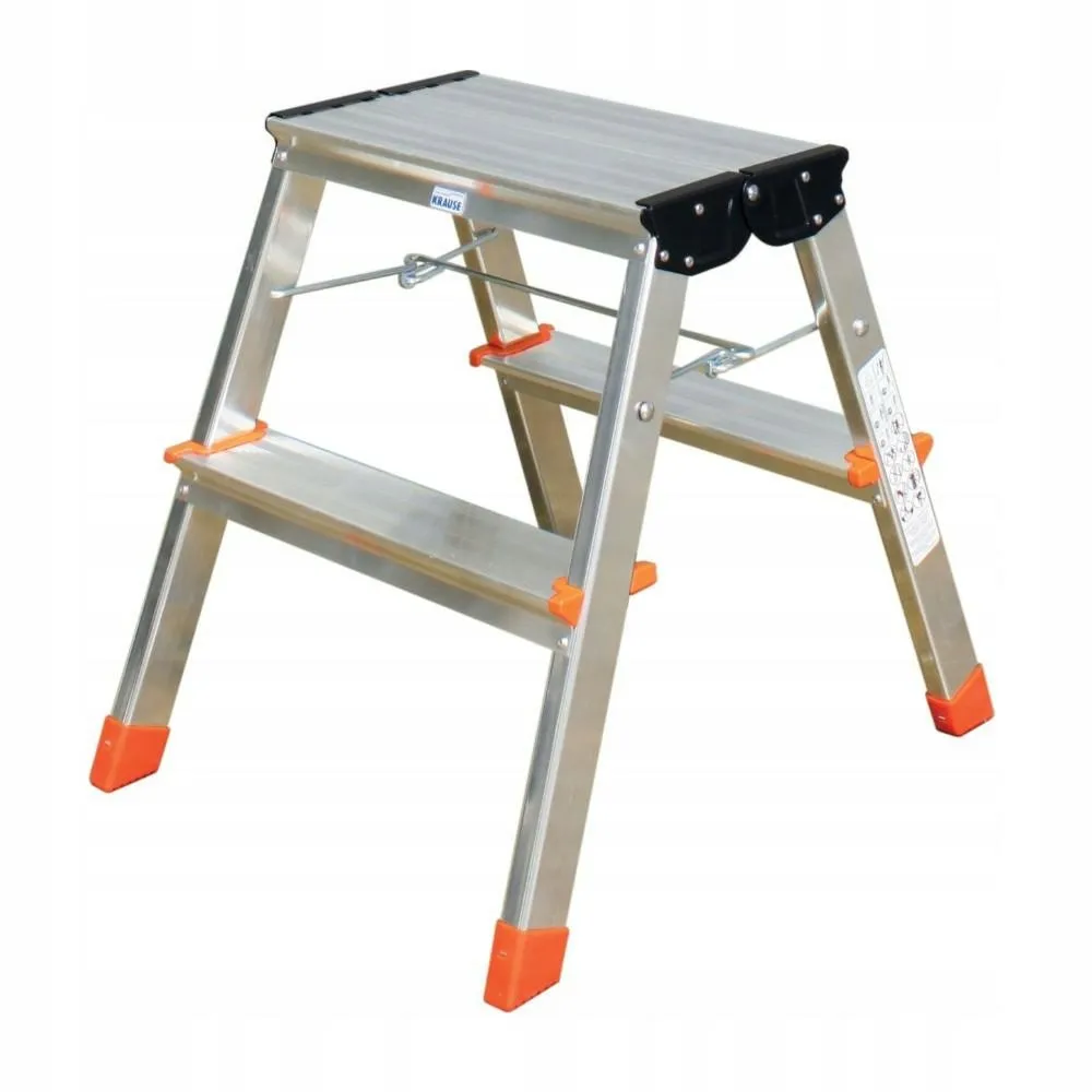 krause-drabina-taboret-treppy-2-stopnie-stan-nowy