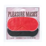 maska-pleasure-masks-2-pcs-red-black