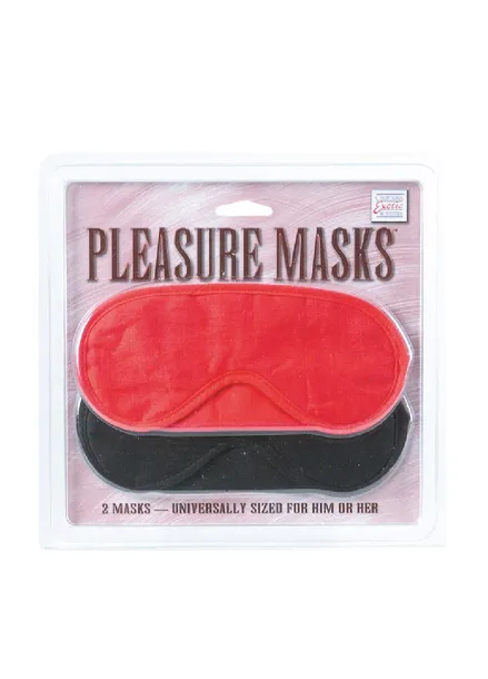maska-pleasure-masks-2-pcs-red-black