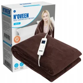 noveen-koc-elektryczny-eb655-brown-super-miekki-180-x-130-cm