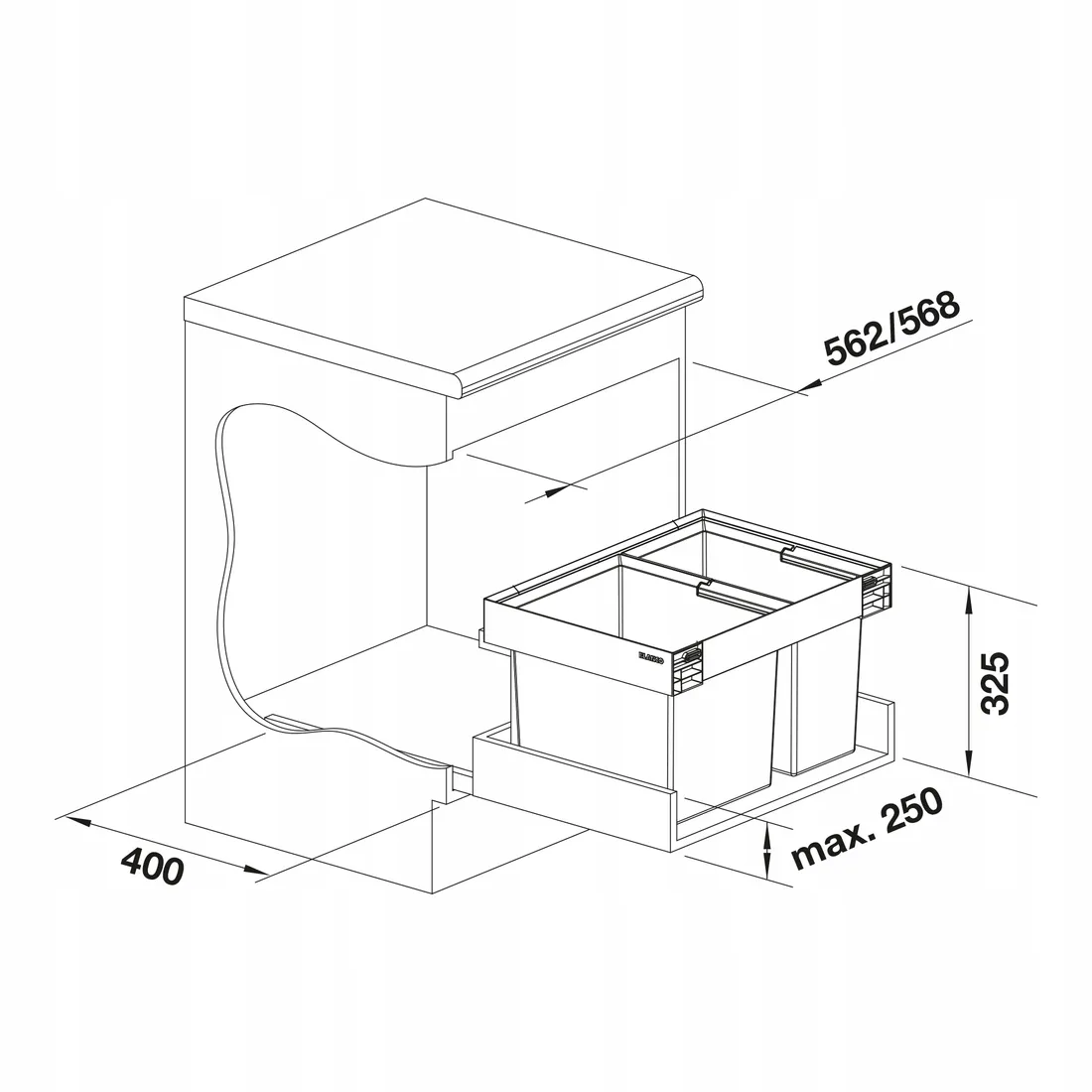 blanco-selektor-flexon-ii-low-60-2-526641