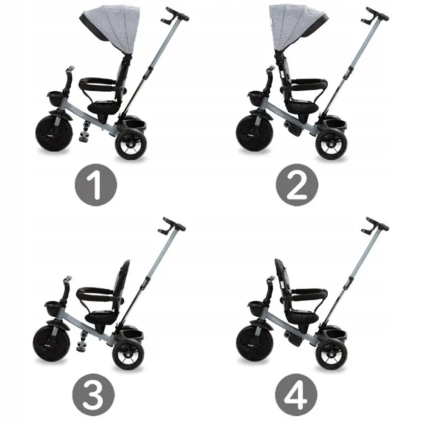 kidwell-rowerek-trojkolowy-axel-titanium-gray-marka-kidwell-stan-nowy
