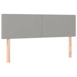 zaglowki-do-lozka-2-szt-jasnoszare-72x5x78-88-cm-tkanina