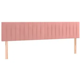 zaglowki-do-lozka-2-szt-rozowy-100x5x78-88-cm-aksamitny