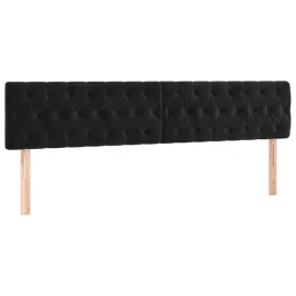 zaglowki-do-lozka-2-szt-czarne-100x7x78-88-cm-aksamit
