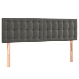 zaglowki-do-lozka-2-szt-ciemnoszare-72x5x78-88-cm-aksamit