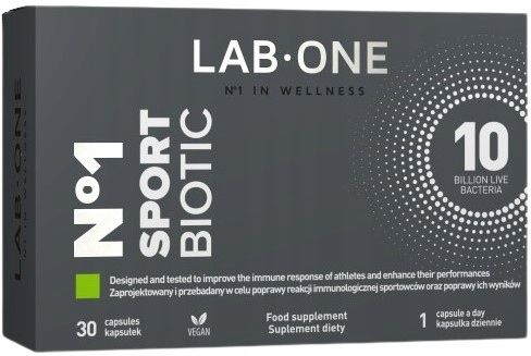 Lab One Sportbiotic Kaps Probiotyk N Synbiotyk Erli Pl